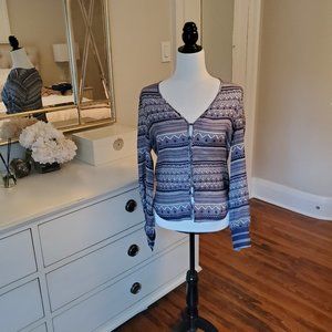 Veronica Beard Pattern Blouse